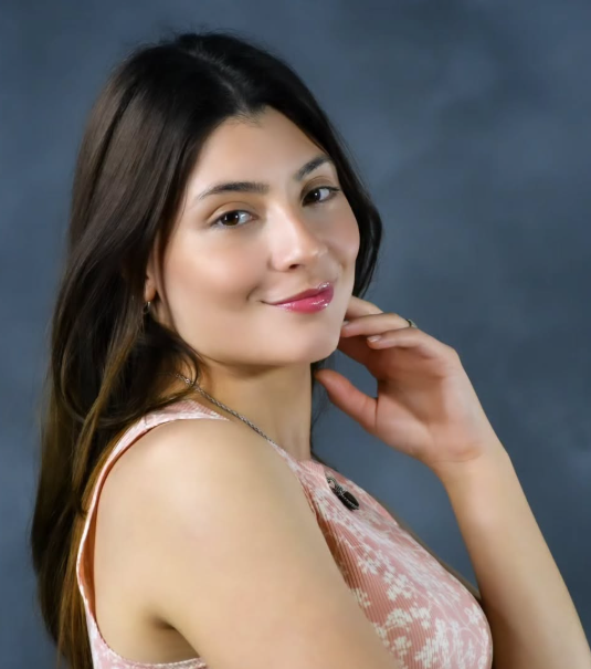 Retrato de una mujer en sesión de adultos